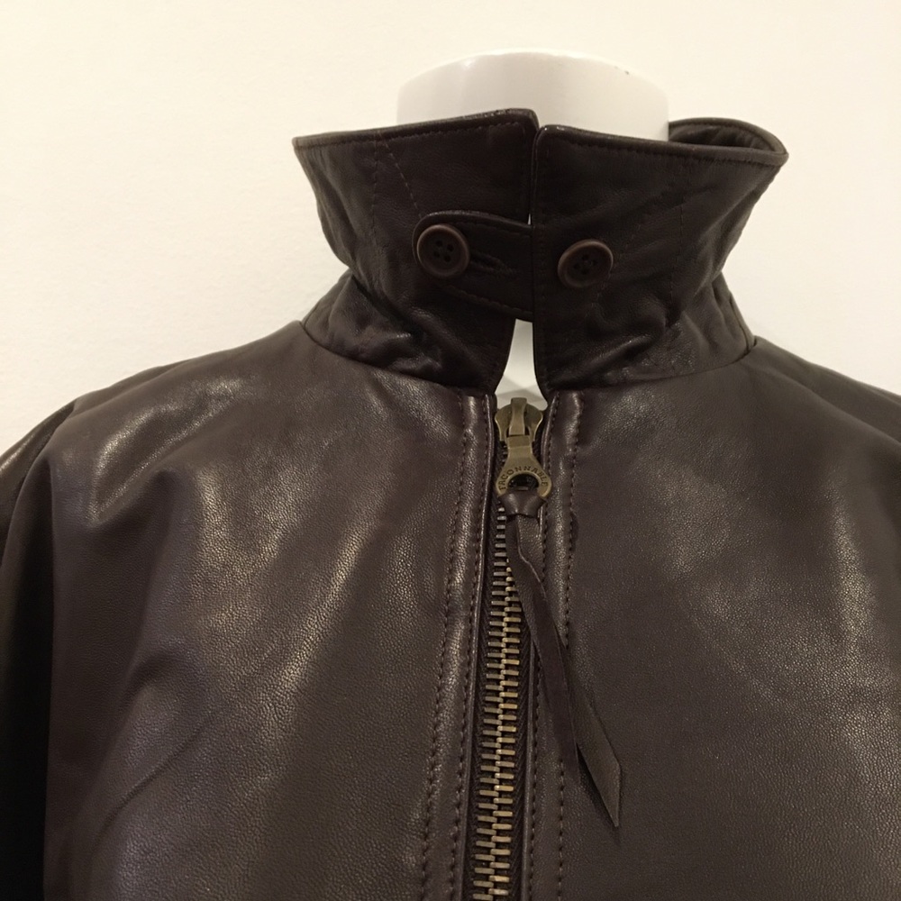 Faconnable Leather Jacket - NWT - Picture 3 of 10